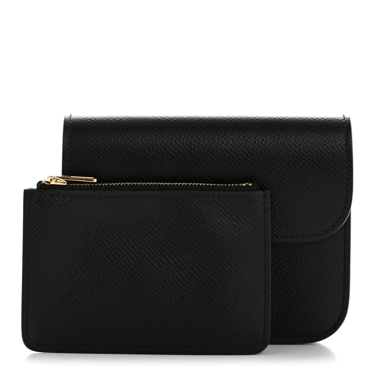 Hermes Epsom Constance Slim Wallet Black 3 of 10