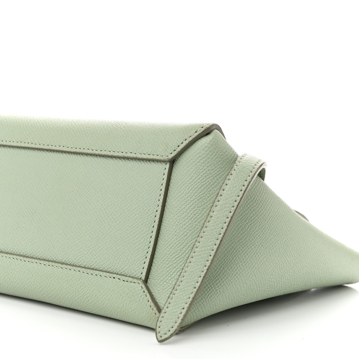 Celine Grained Calfskin Nano Belt Bag Pastel Green 10 of 10