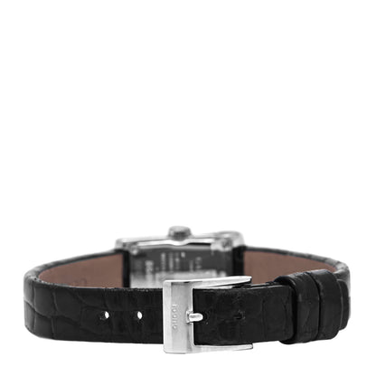 Gucci Stainless Steel Alligator Diamond Mother of Pearl 15mm 8600L Quartz Watch 3 of 4