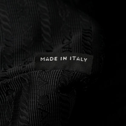 Prada Tessuto Nylon Saffiano Tote Black 7 of 15