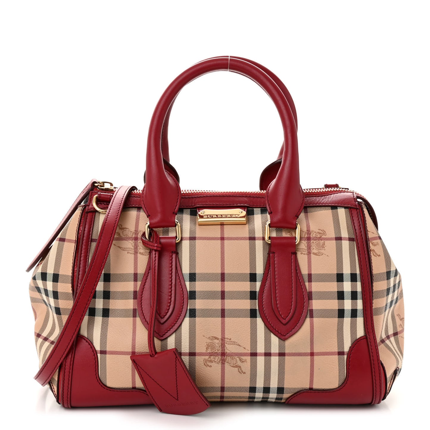 Haymarket Check Colours Small Gladstone Military Red