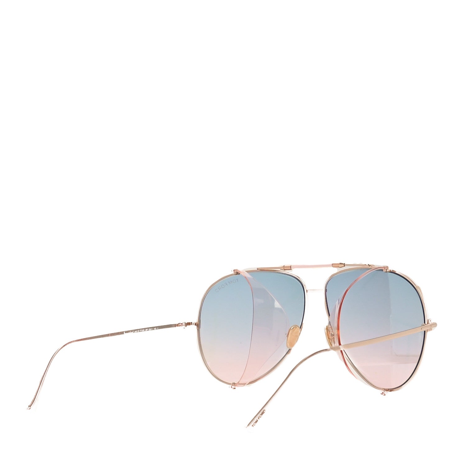 Tom Ford Metal Jack 02 TF900 Sunglasses Rose Gold 4 of 8