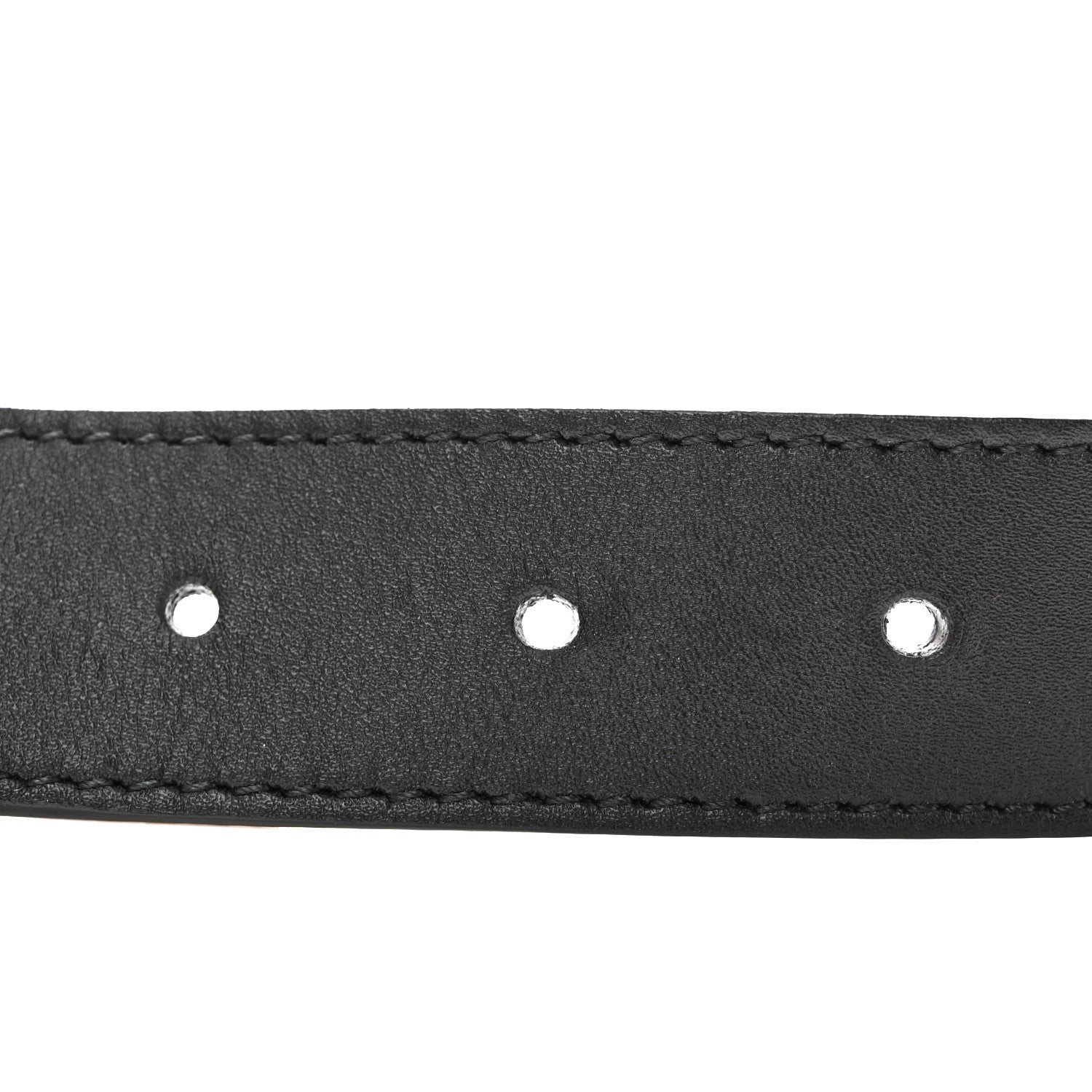 Gucci Moon Calfskin Double G 30mm Belt 80 32 Black 4 of 5