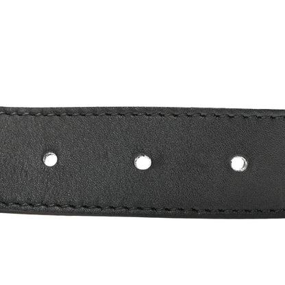 Gucci Moon Calfskin Double G 30mm Belt 80 32 Black 4 of 5