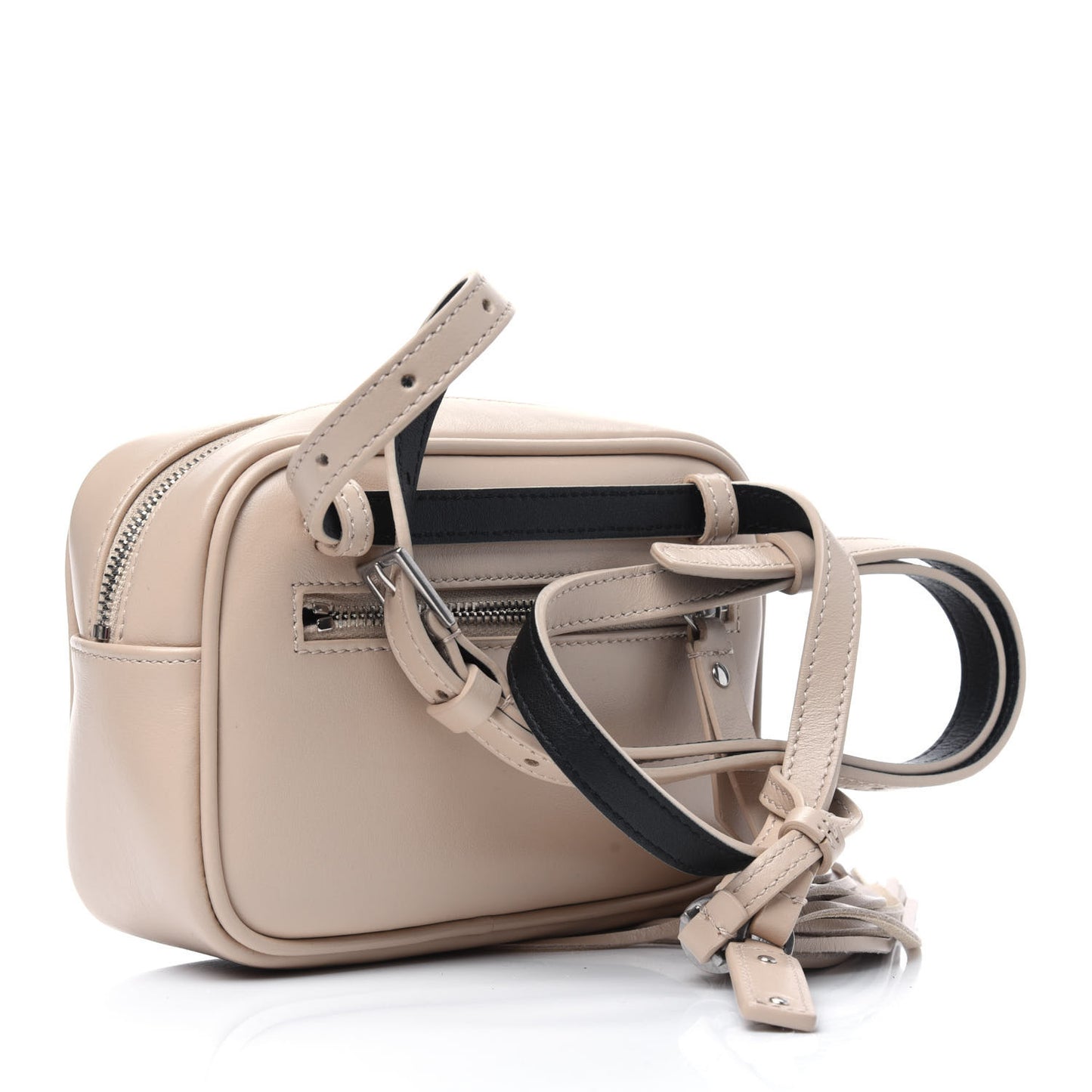 Calfskin Matelasse Monogram Lou Belt Bag Nude Powder