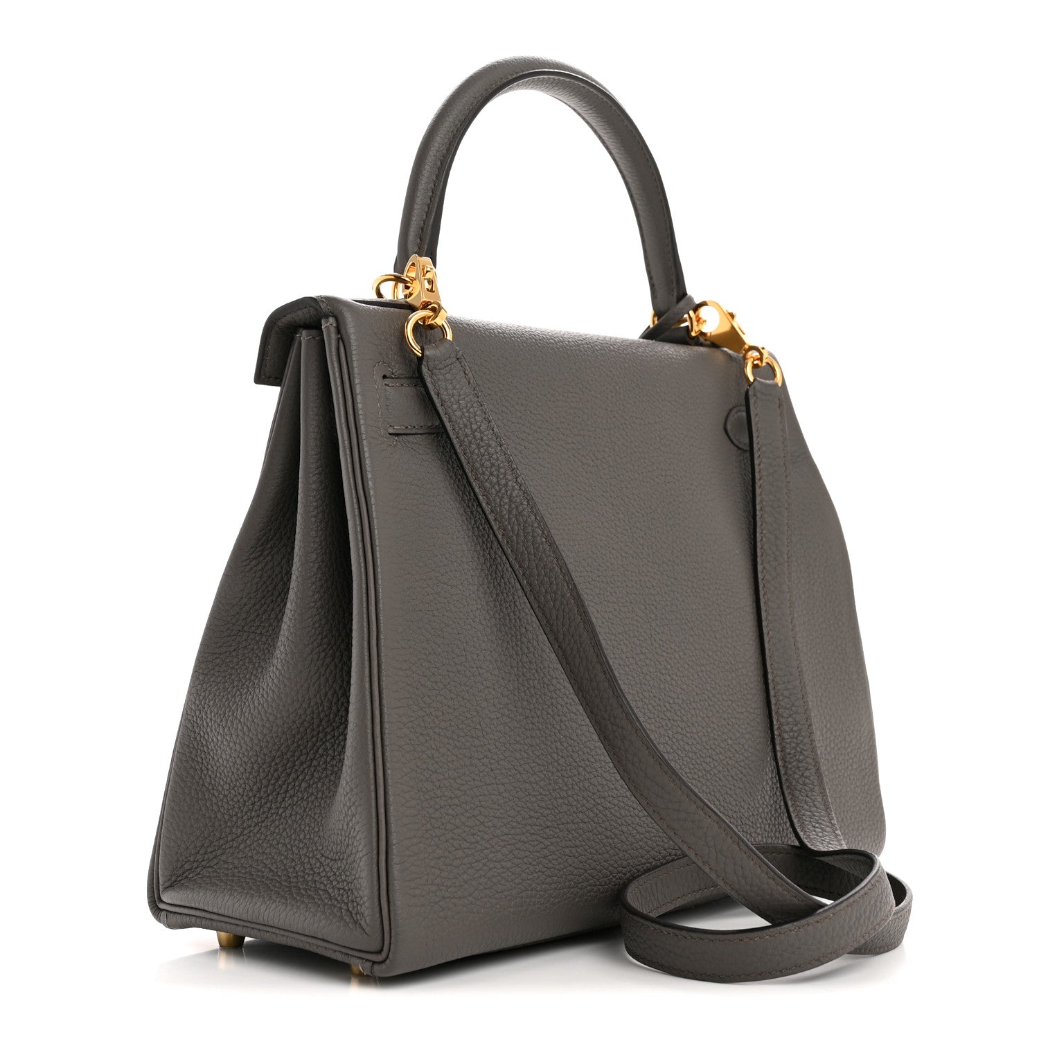 Hermes Togo Kelly Retourne 28 Etain 3 of 13
