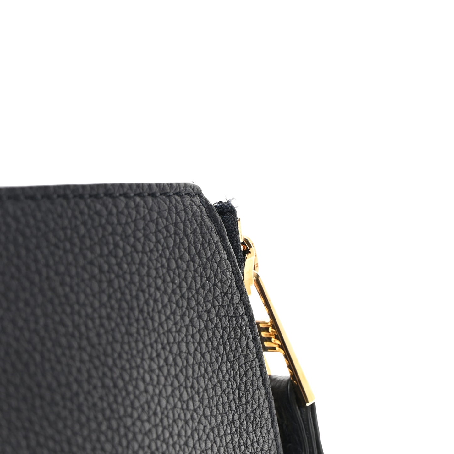 Calfskin Medium Hammock Shoulder Bag Midnight Blue Black