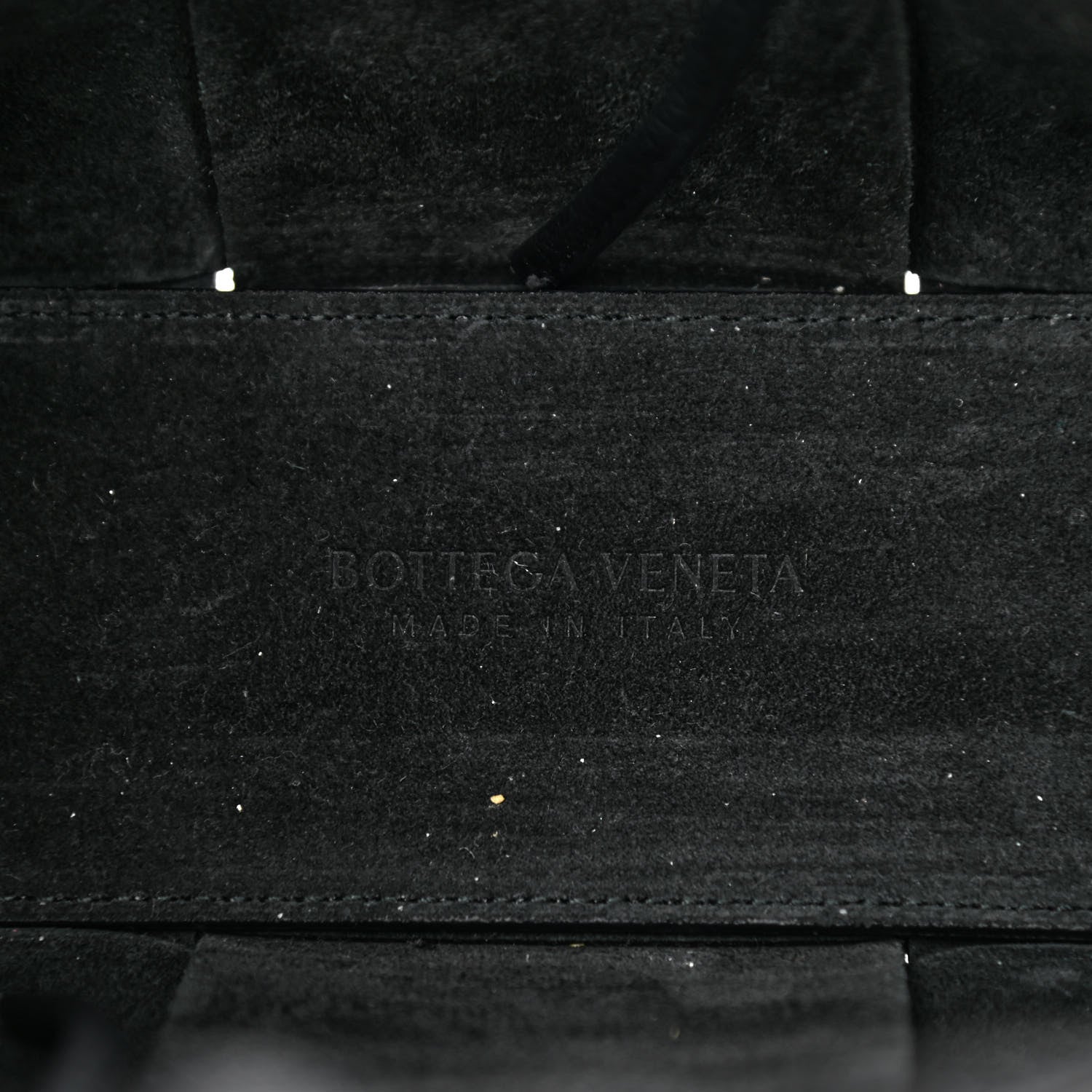 Bottega Veneta Grained Calfskin Maxi Intrecciato Mini Arco Tote Black 8 of 12