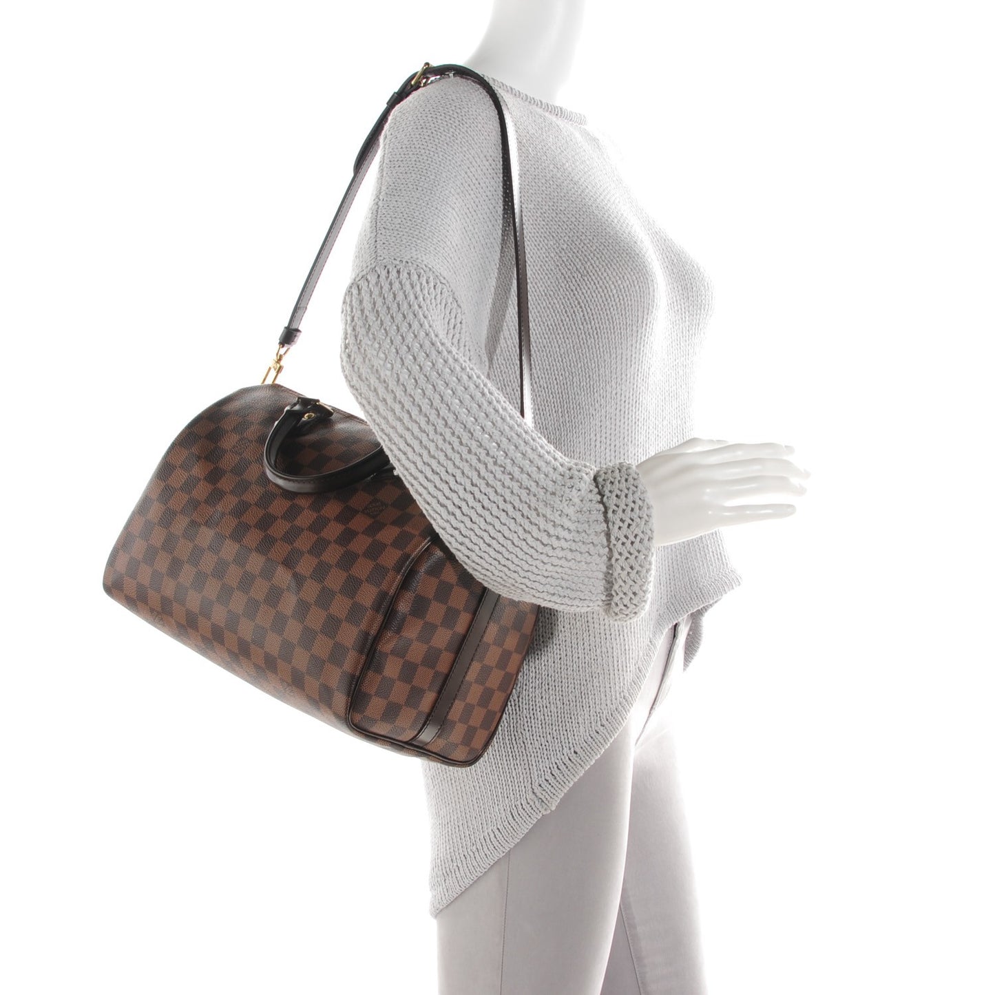 Damier Ebene Speedy Bandouliere 30