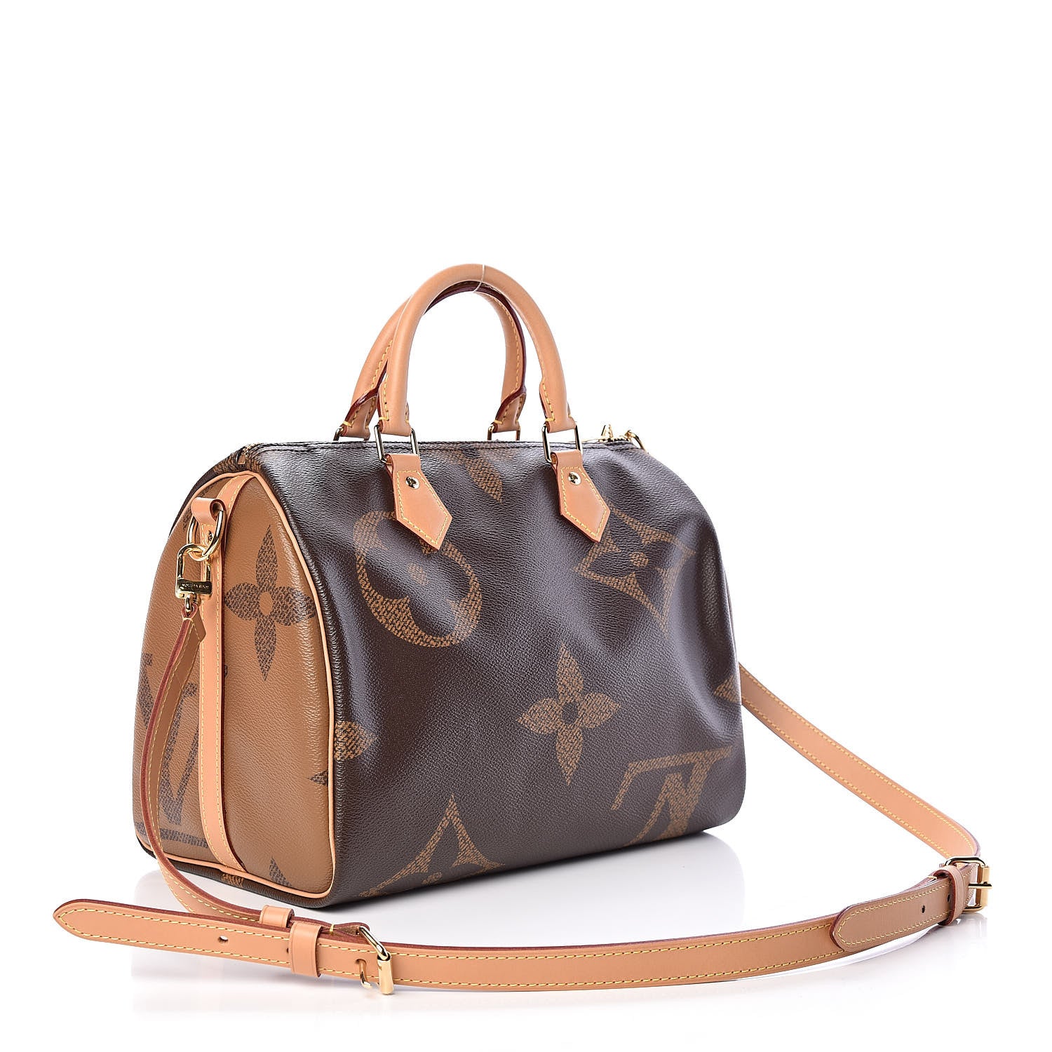 Louis Vuitton Reverse Monogram Giant Speedy Bandouliere 30 3 of 13