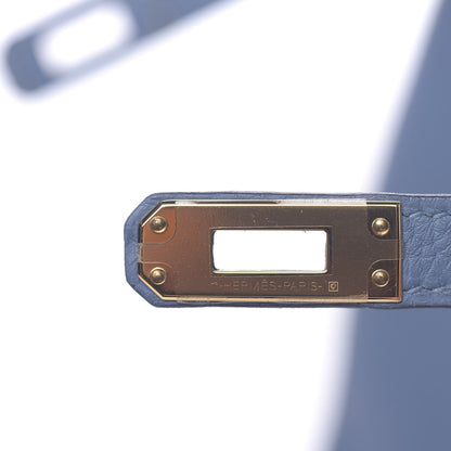 Hermes Togo Kelly Retourne 25 Azur 31 of 41