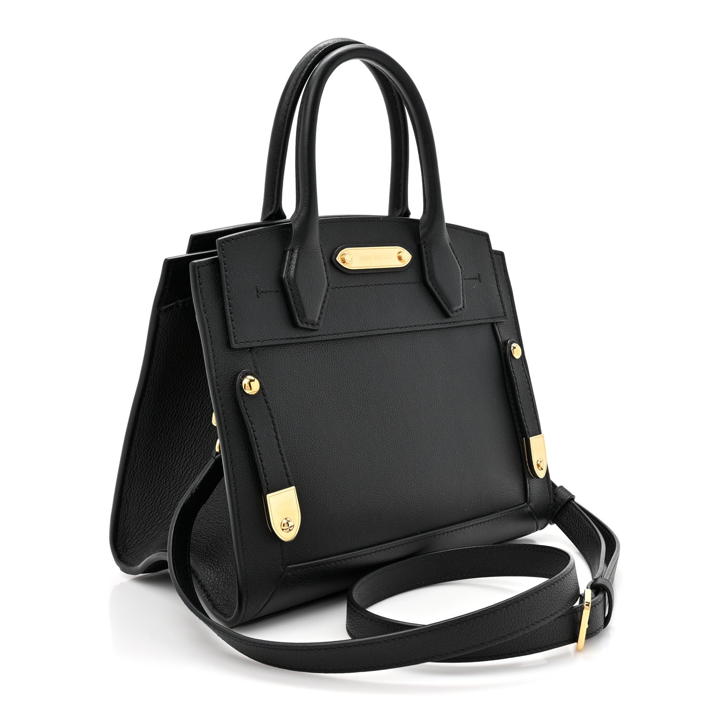 Calfskin Steamer PM Black