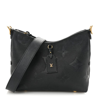 Louis Vuitton Empreinte Carryall PM Black 1 of 9