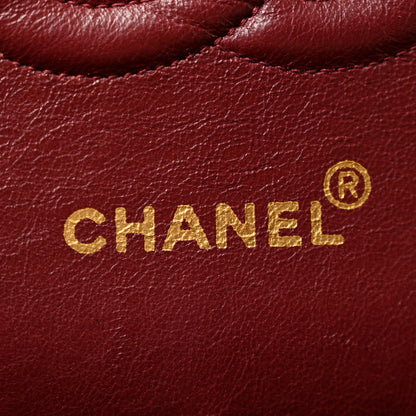 Chanel Lambskin Quilted Medium Double Flap Black 6 of 14