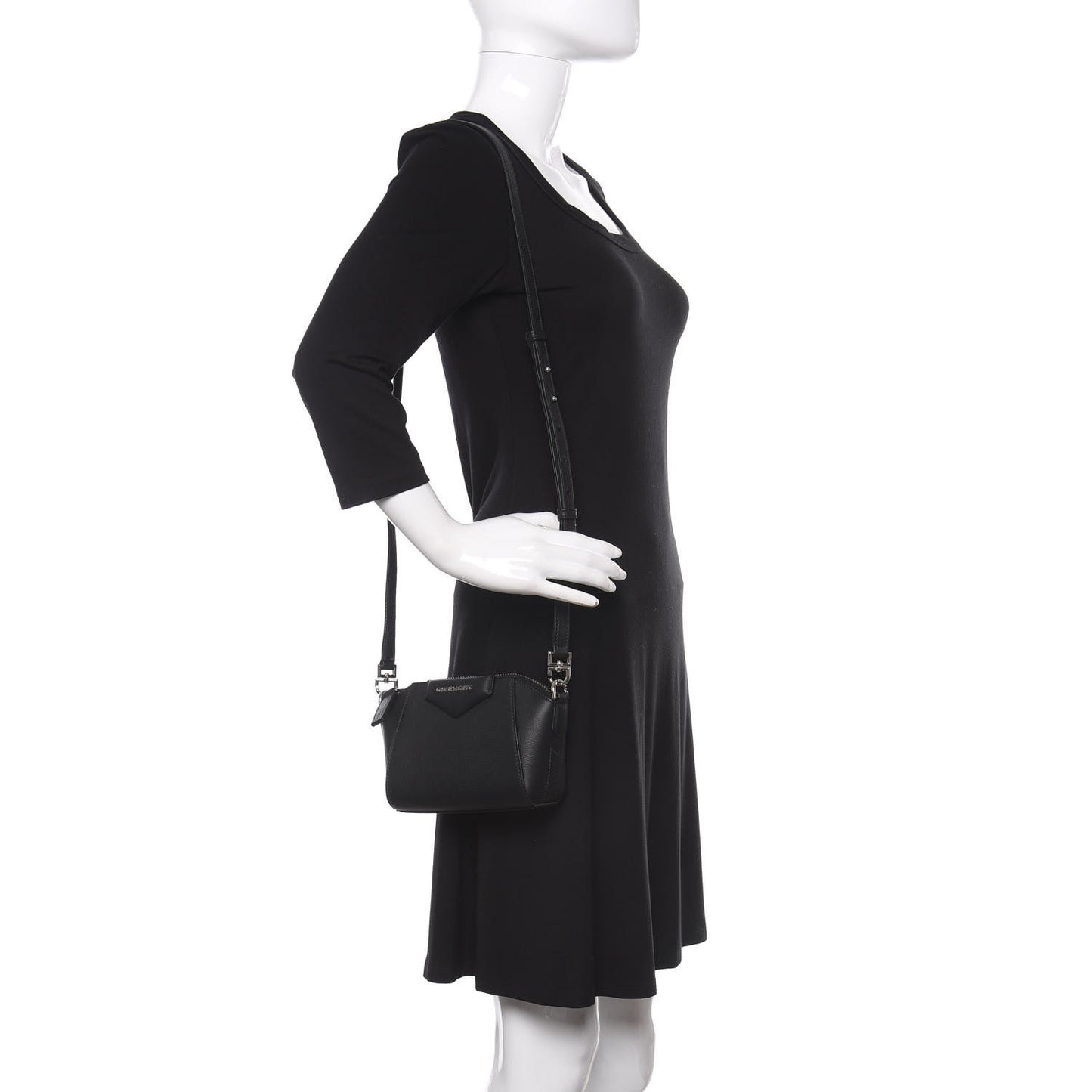 Sugar Goatskin Nano Antigona Black