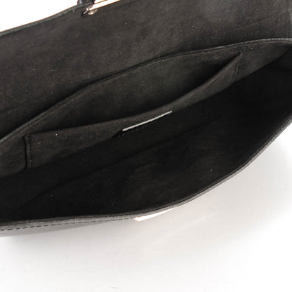 Louis Vuitton Epi Montaigne Clutch Black 5 of 7