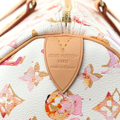 Louis Vuitton Watercolor Aquarelle Speedy 35 White 6 of 10