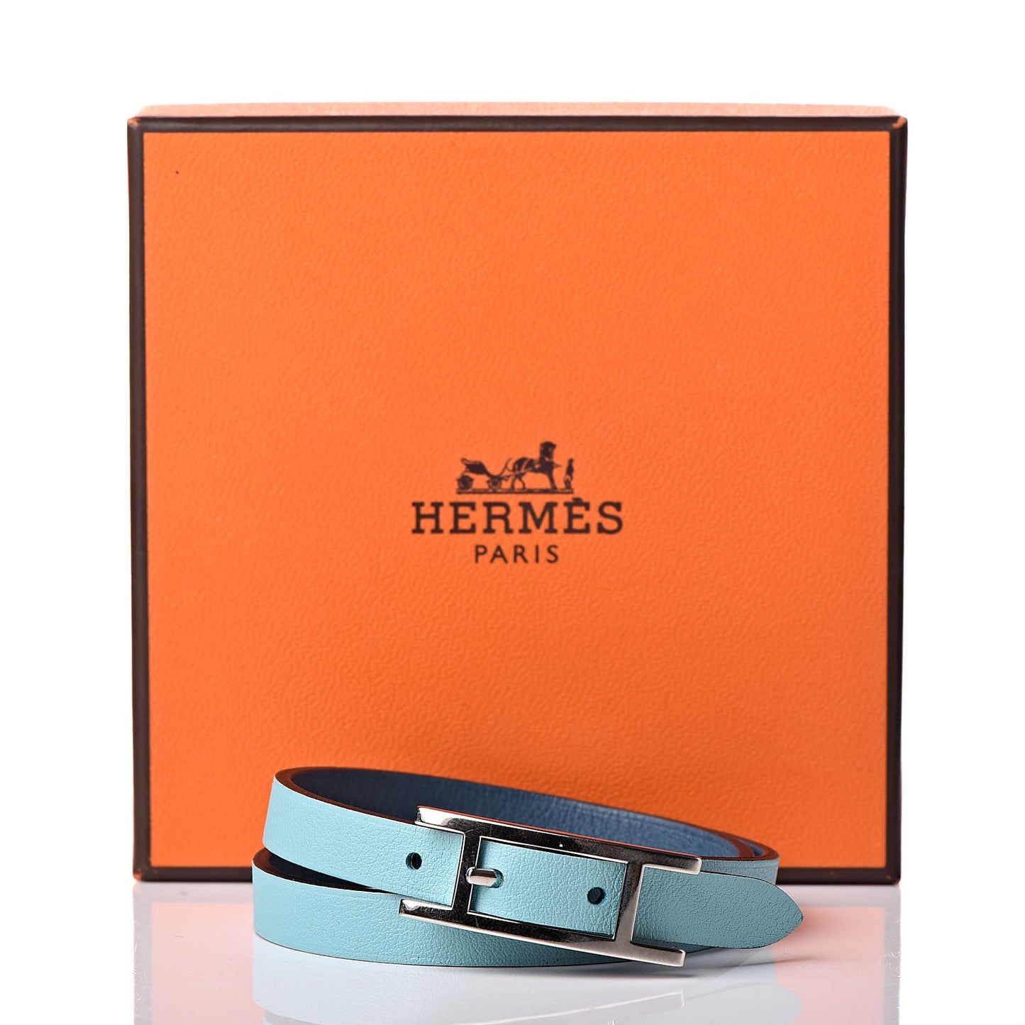 Swift Behapi Double Tour Bracelet S Bleu Atoll Colvert