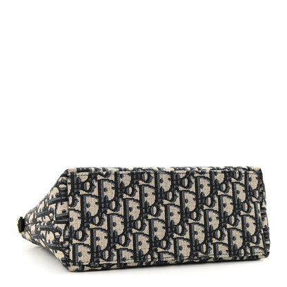 Christian Dior Oblique Medium Diortravel Nomad Pouch Blue 4 of 11