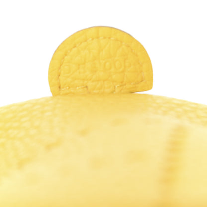 Hermes Taurillon Clemence Amazone Evelyne TPM Jaune De Naples White 7 of 12