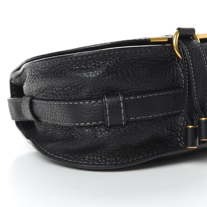 Chloe Calfskin Mini Marcie Round Crossbody Bag Black 10 of 12