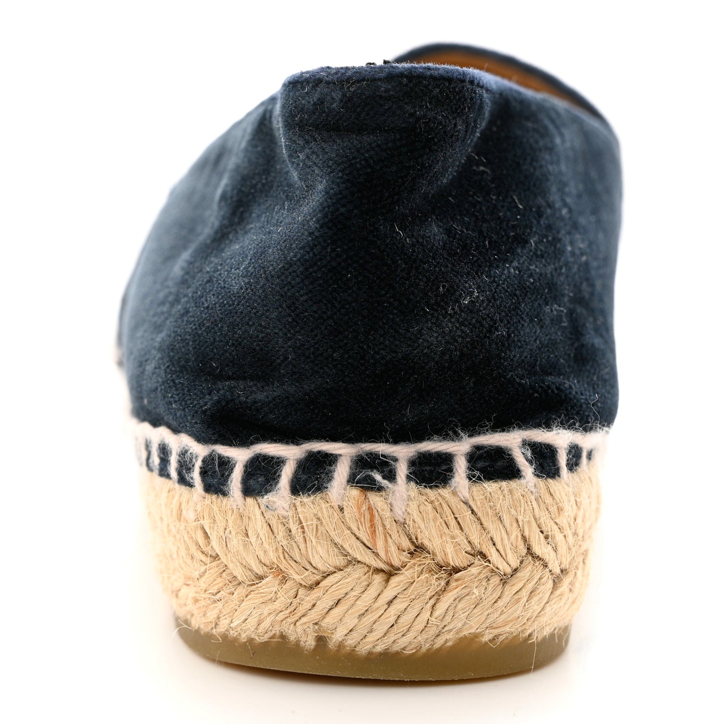 Velvet CC Espadrilles 36 Dark Navy Black