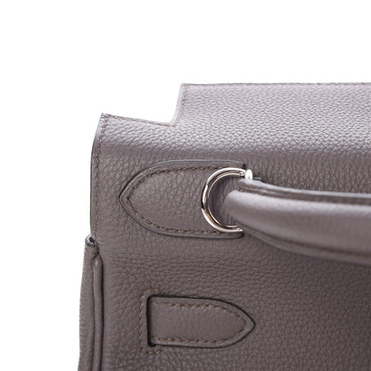 Hermes Togo Kelly Retourne 28 Etain 32 of 35