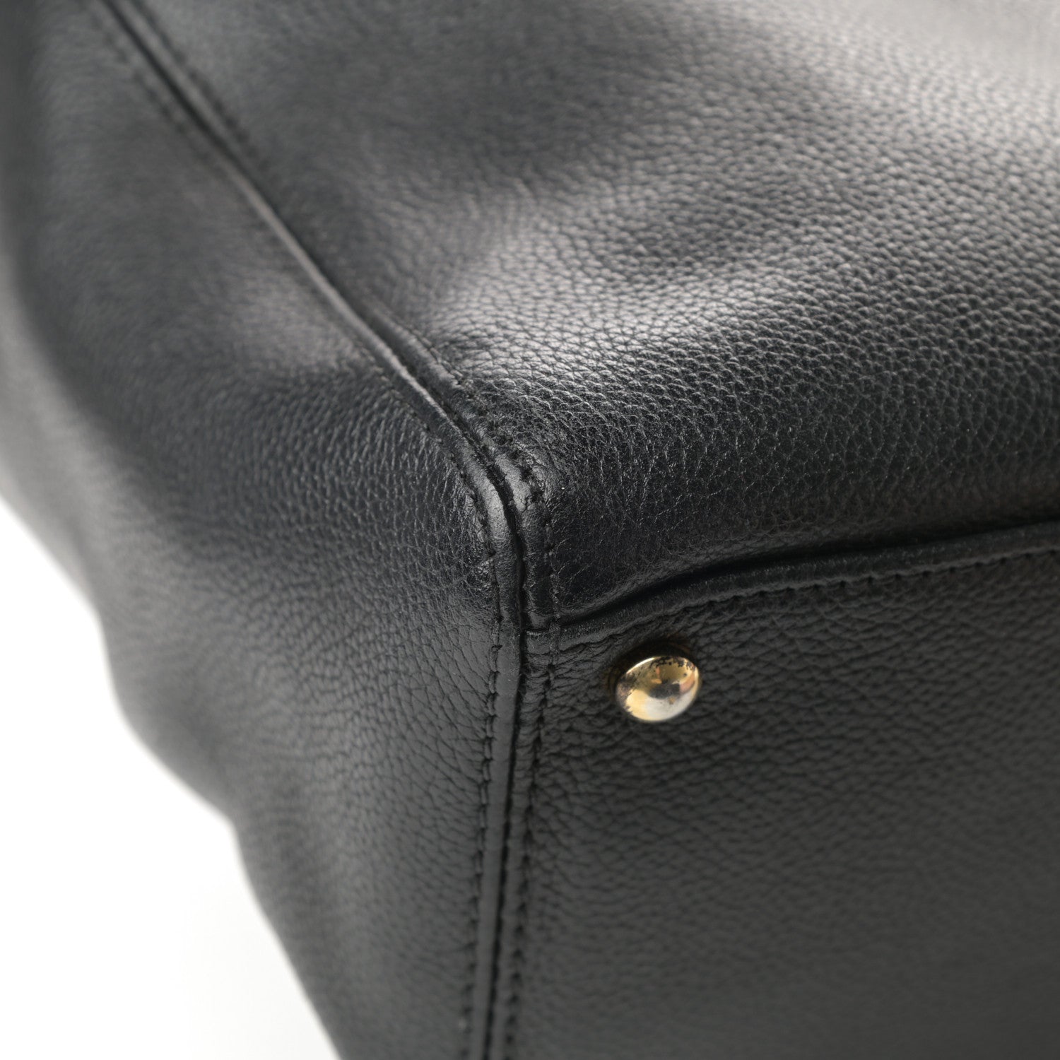 Chanel Calfskin Cerf Executive Shopper Tote Black 9 of 17