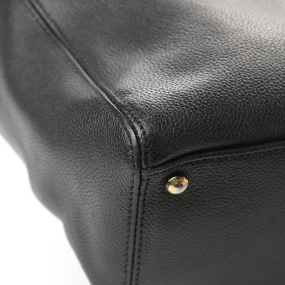 Chanel Calfskin Cerf Executive Shopper Tote Black 9 of 17
