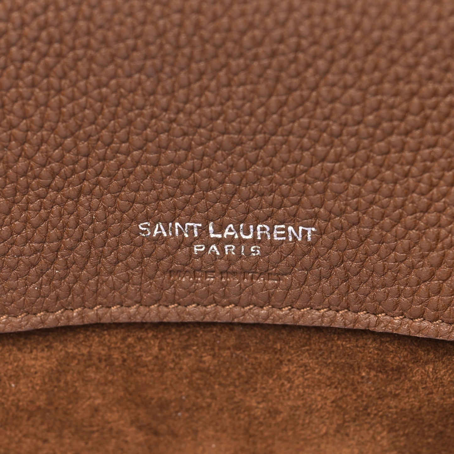 Grained Calfskin Nano Supple Sac De Jour Moka