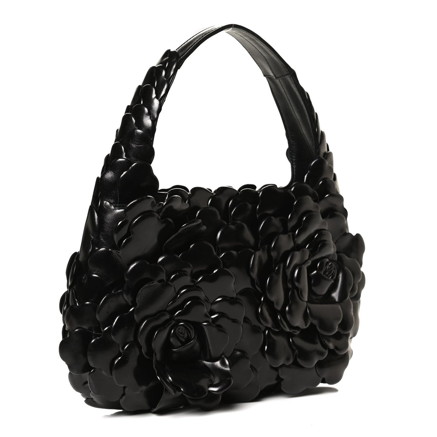 Nappa Atelier 03 Rose Edition Small Hobo Black