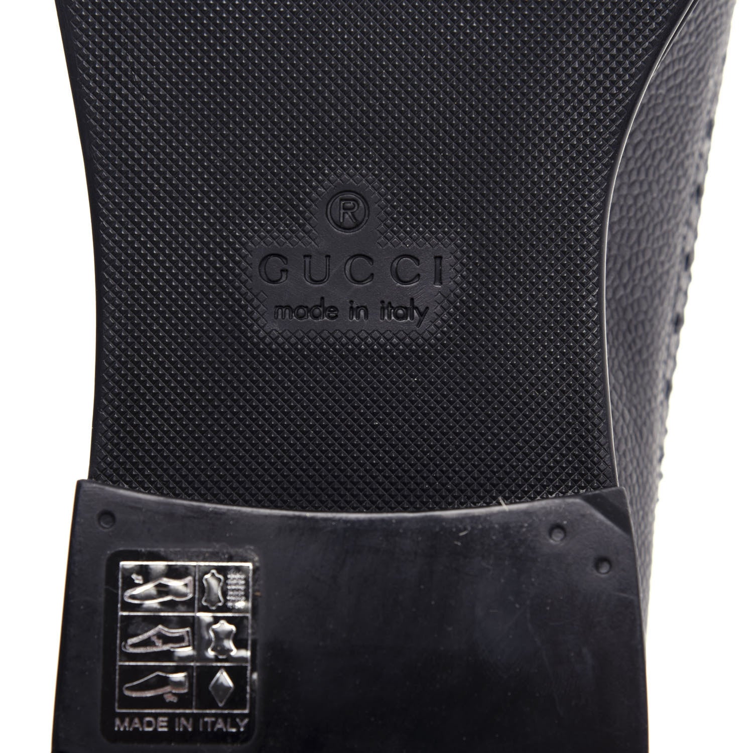 Gucci Calfskin Web Mens Queercore Brogue Derby Loafers 9 Black 9 of 11