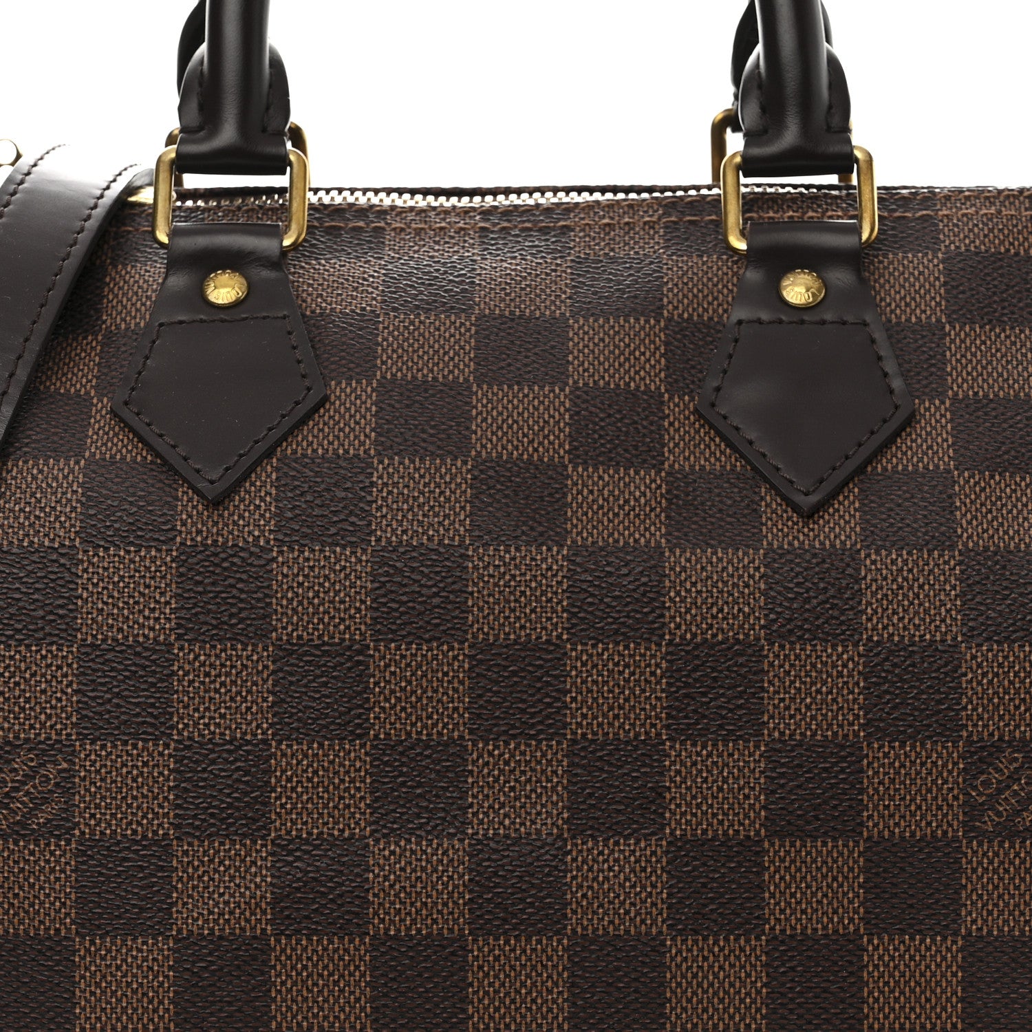 Louis Vuitton Damier Ebene Speedy Bandouliere 25 7 of 10