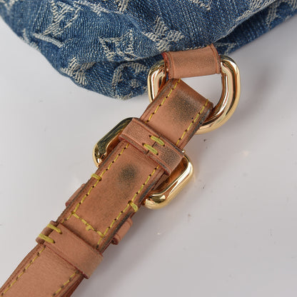 Louis Vuitton Denim Sac a Dos Backpack GM Blue 10 of 11