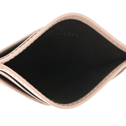Gucci Calfskin Matelasse GG Marmont Card Holder Porcelain Rose 5 of 7