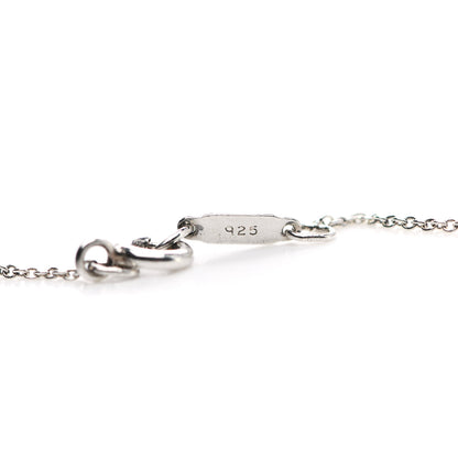 Tiffany Sterling Silver Signature X Pendant Necklace 6 of 7