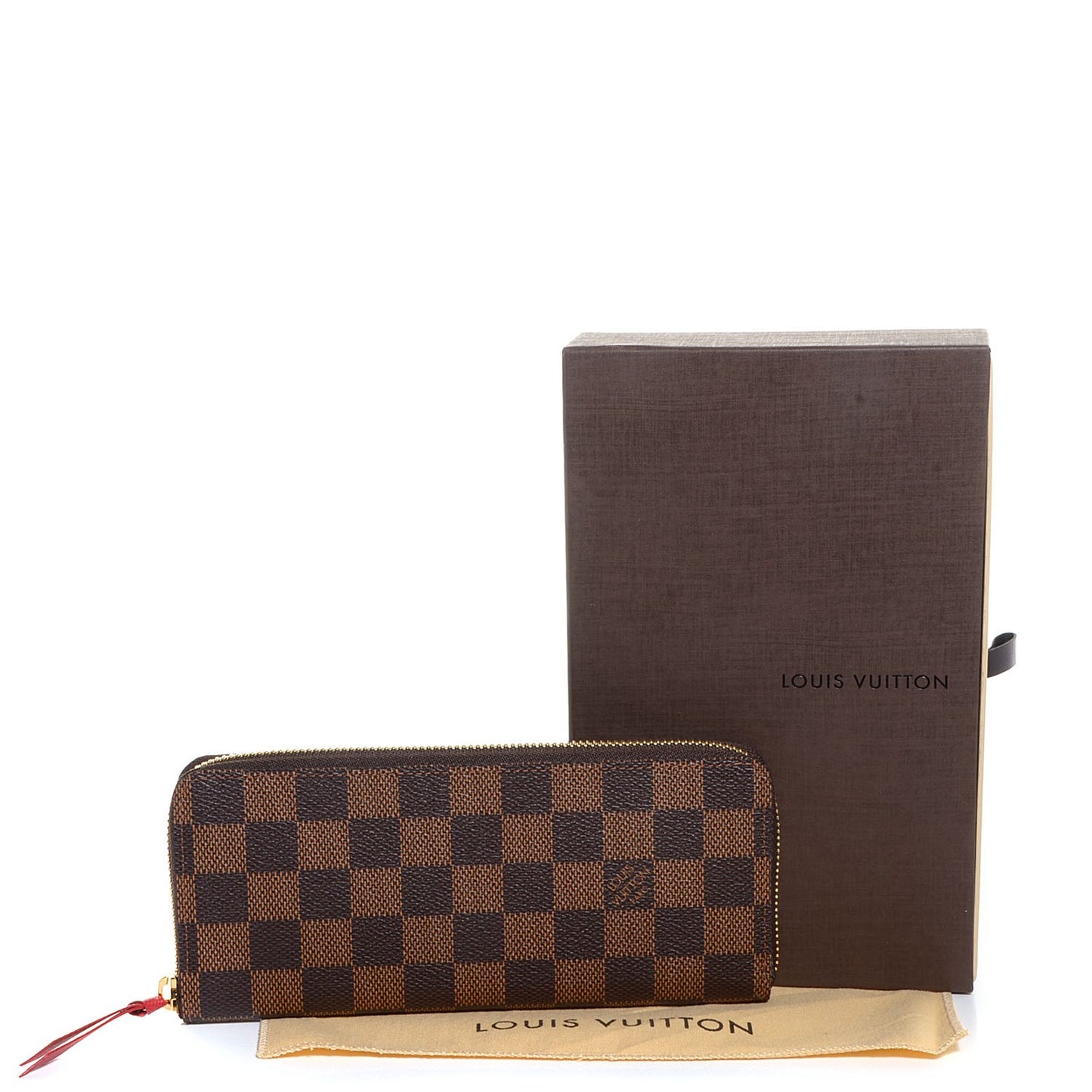 Damier Ebene Clemence Wallet
