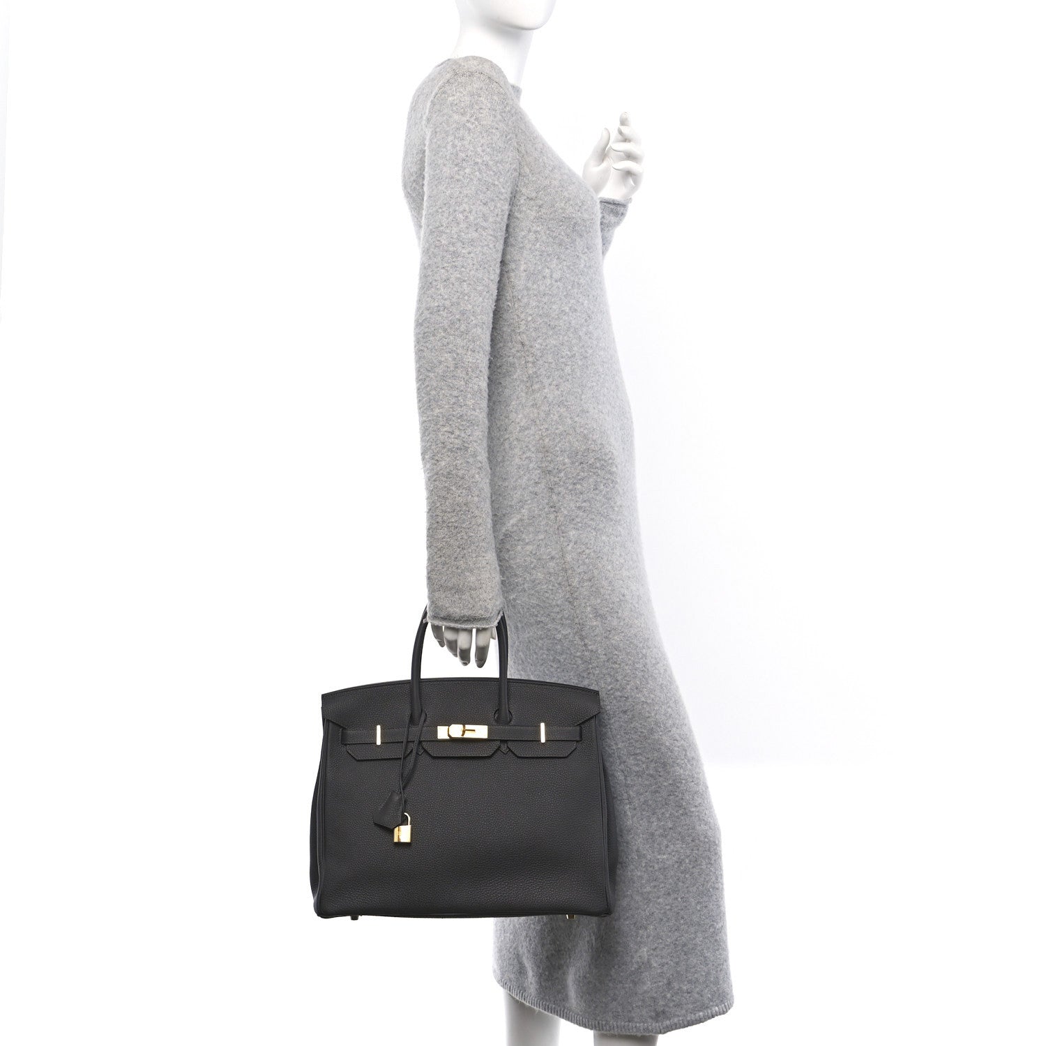 Hermes Togo Birkin 35 Graphite 2 of 12