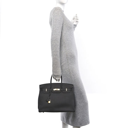 Hermes Togo Birkin 35 Graphite 2 of 12