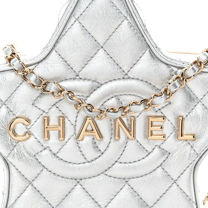 Chanel Metallic Lambskin Walk Of Fame Bag Silver 8 of 11