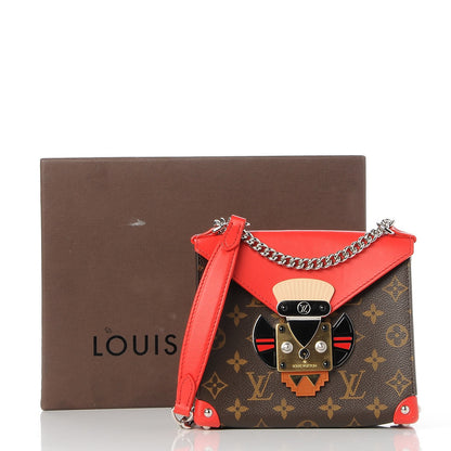 Louis Vuitton Monogram Pochette Mask PM Rouge 8 of 8