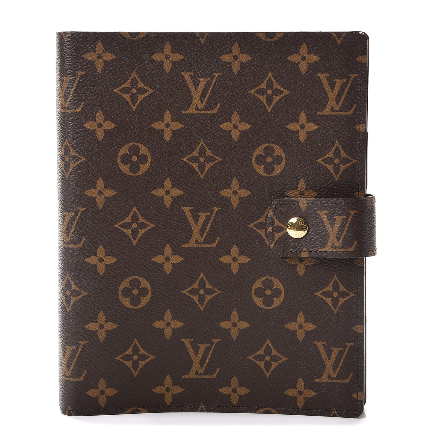 Monogram Large Ring Agenda Cover