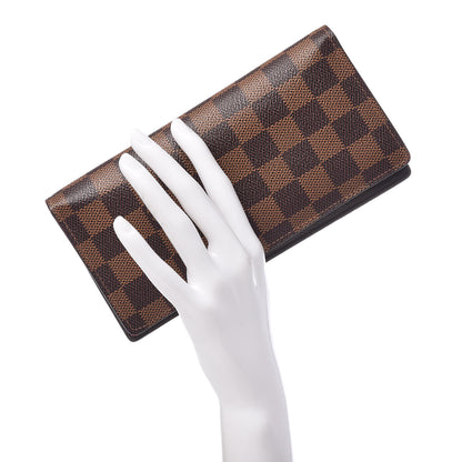 Louis Vuitton Damier Ebene Brazza Wallet 2 of 7