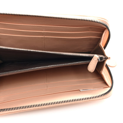 Bottega Veneta Nappa Intrecciato Zip Around Wallet Flamingo 5 of 6