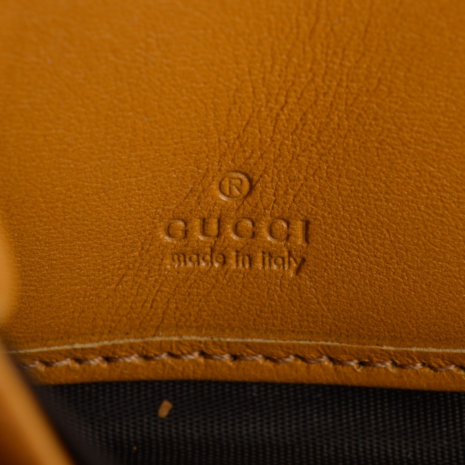 Gucci Monogram Sukey Zip Around Wallet Yellow 6 of 7