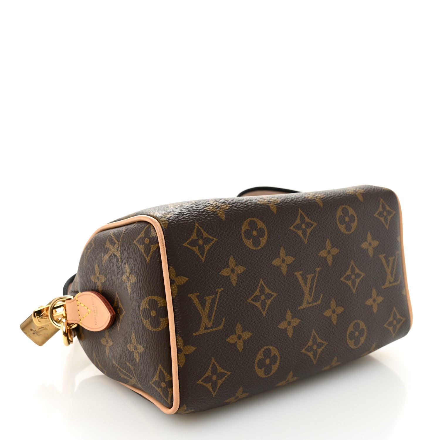 Louis Vuitton Monogram Speedy Bandouliere 20 Black 4 of 9