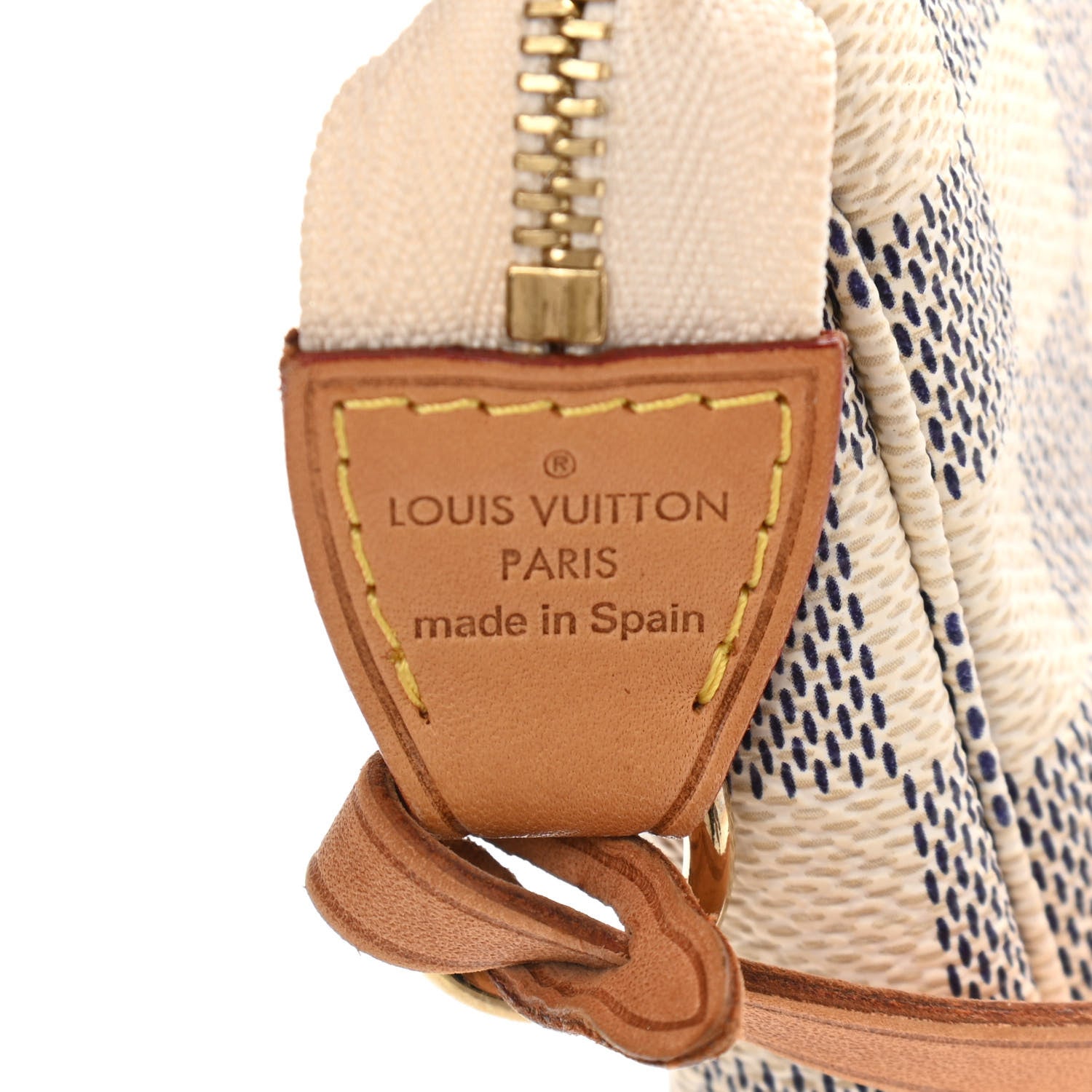 Louis Vuitton Damier Azur Pochette Accessories 6 of 9