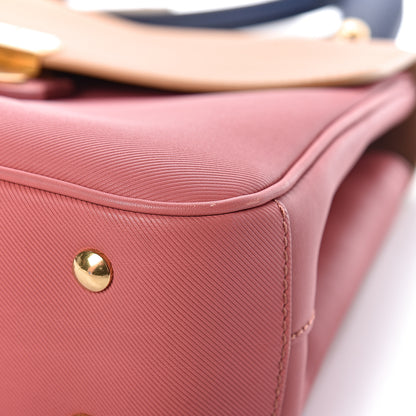 Burberry Trench Calfskin Medium DK88 Top Handle Bag Blossom Pink Pale Clementine 11 of 15