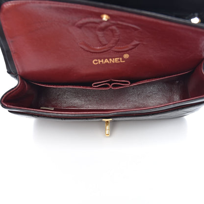 Chanel Lambskin Quilted Small Double Flap Black 5 of 19