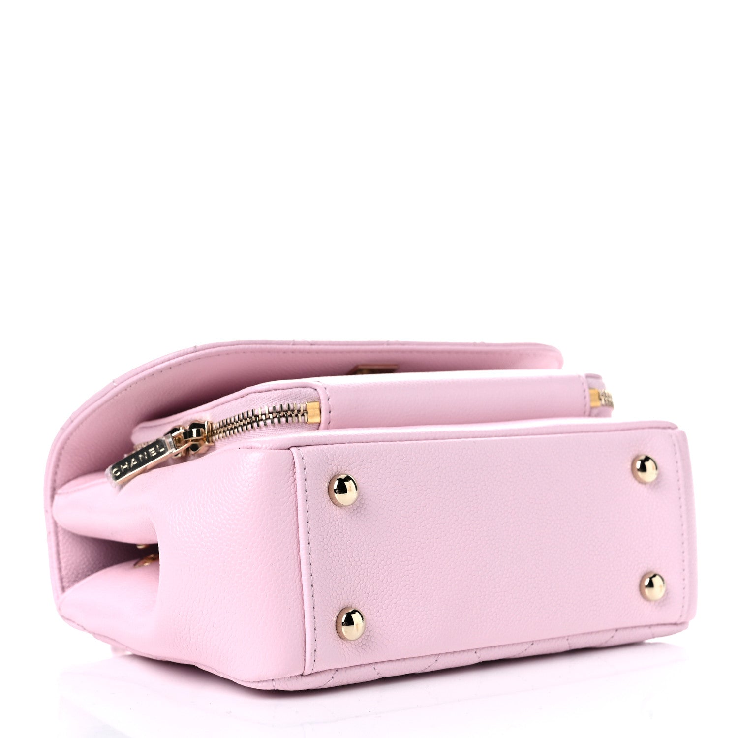 Chanel Caviar Quilted Small Business Affinity Flap Light Pink 4 of 9